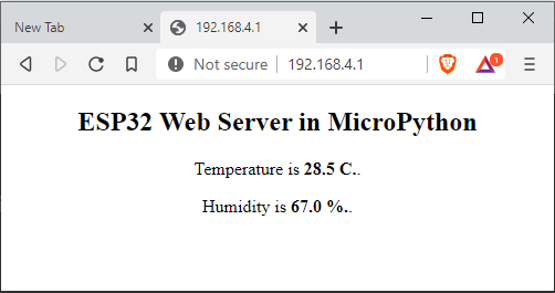 016 – ESP32 MicroPython: Web Server | ESP32 Access Point