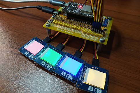 021 – MicroPython TechNotes: Color Touch Sensor